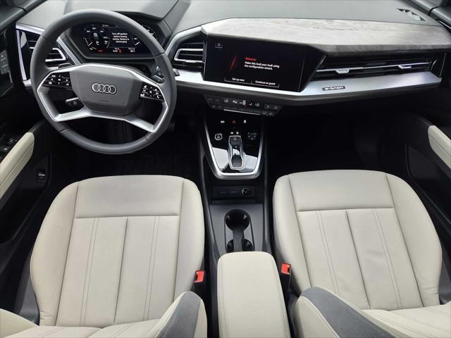 new 2025 Audi Q4 e-tron car, priced at $60,590