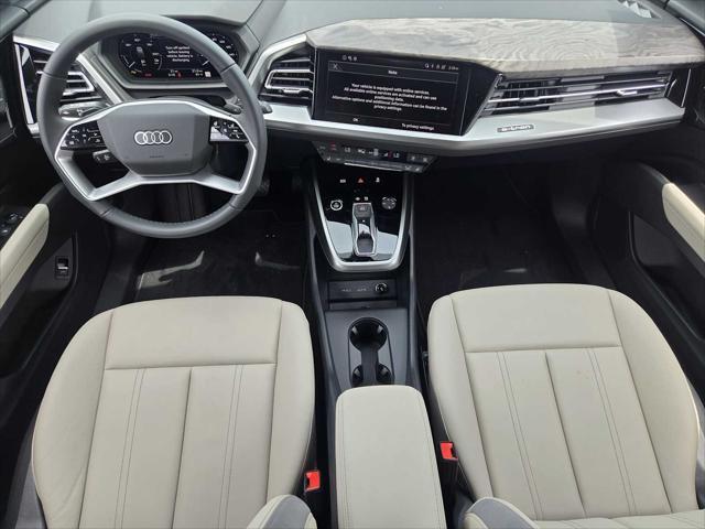 new 2025 Audi Q4 e-tron car, priced at $60,590