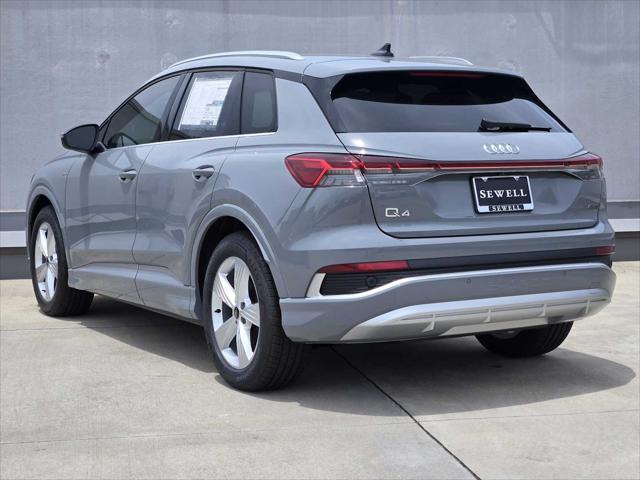 new 2025 Audi Q4 e-tron car, priced at $60,590