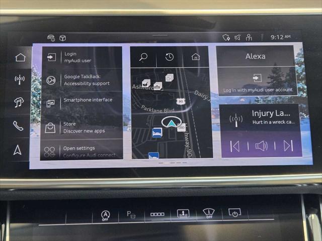 new 2025 Audi A8 car, priced at $96,956