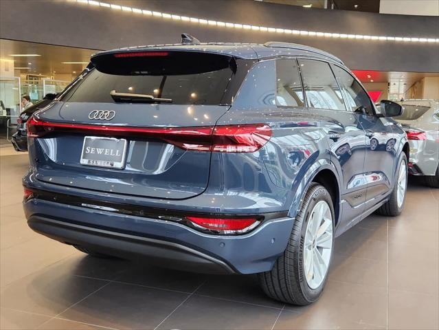 new 2025 Audi Q6 e-tron car, priced at $73,750