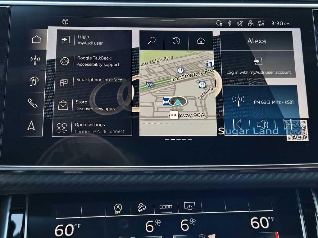 new 2025 Audi SQ8 car, priced at $110,735