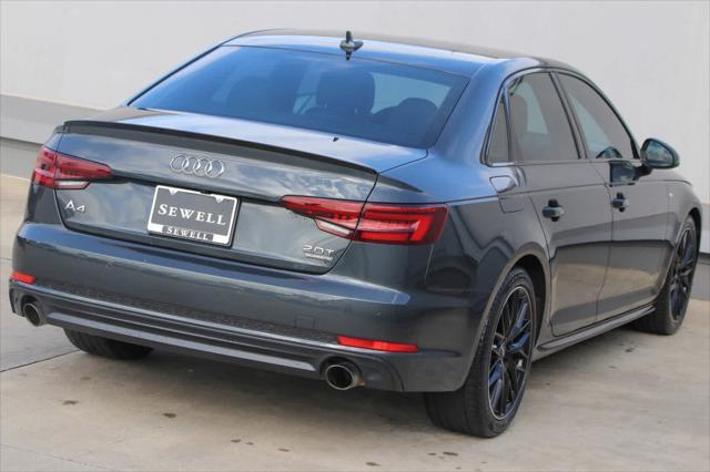 used 2018 Audi A4 car, priced at $17,487