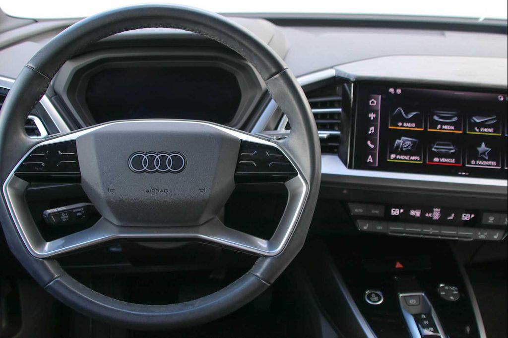 used 2023 Audi Q4 e-tron Sportback car, priced at $33,991