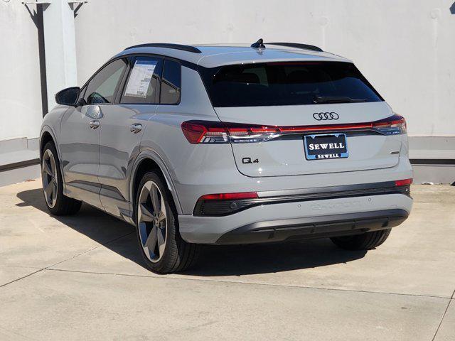 new 2025 Audi Q4 e-tron car, priced at $65,570