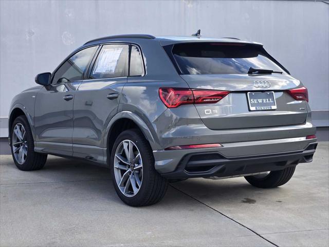 new 2025 Audi Q3 car, priced at $45,140