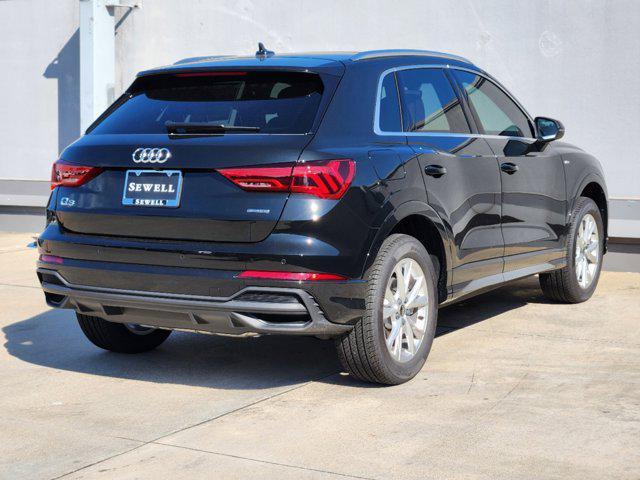 new 2024 Audi Q3 car, priced at $44,955