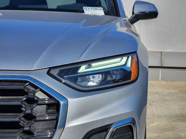 new 2025 Audi Q5 car, priced at $58,085