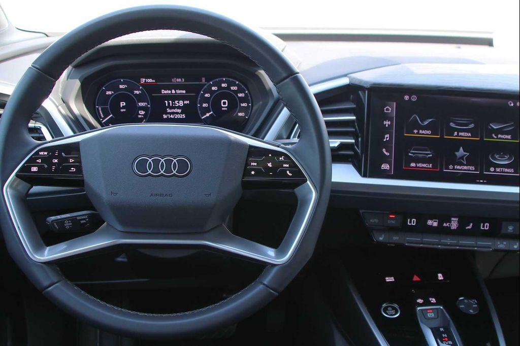 used 2024 Audi Q4 e-tron car, priced at $31,499