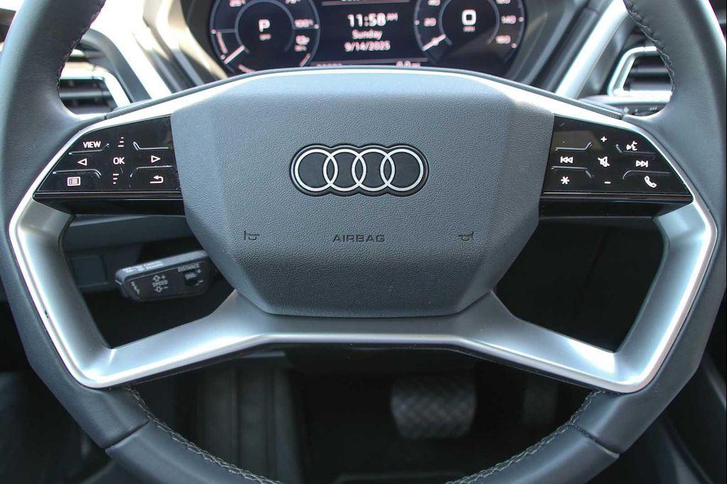 used 2024 Audi Q4 e-tron car, priced at $31,499