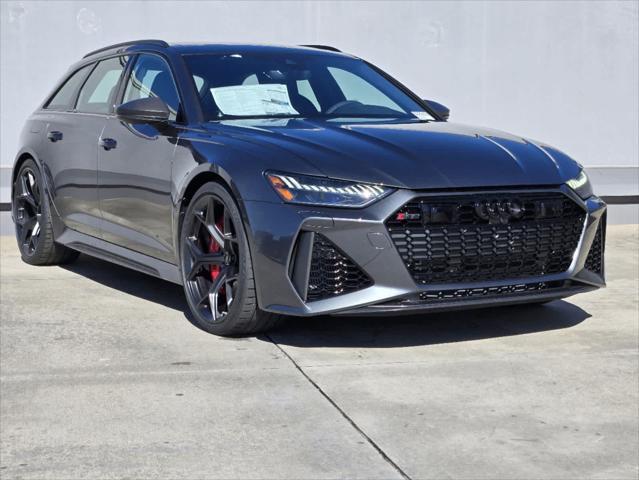 new 2025 Audi RS 6 Avant car, priced at $149,265