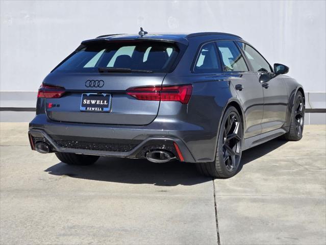 new 2025 Audi RS 6 Avant car, priced at $149,265