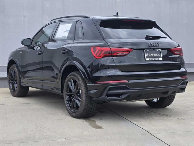 new 2025 Audi Q3 car, priced at $43,679
