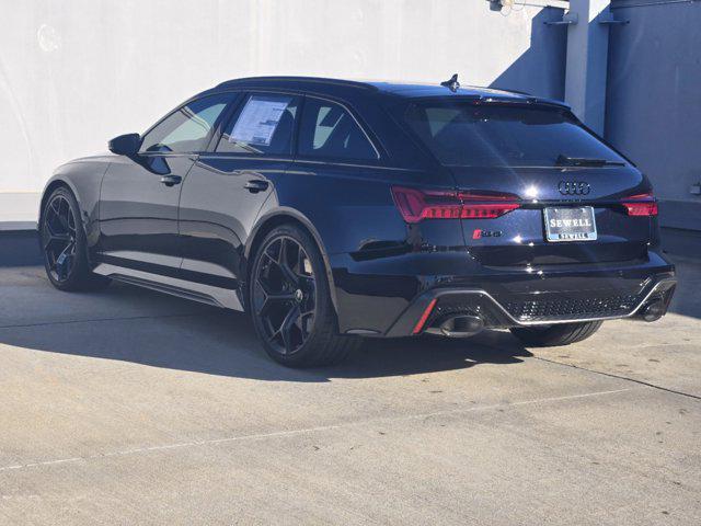 new 2025 Audi RS 6 Avant car, priced at $152,265