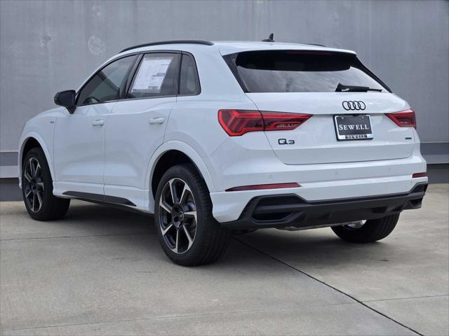 new 2025 Audi Q3 car, priced at $47,110