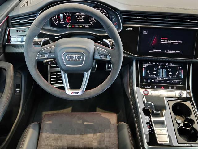 new 2025 Audi RS Q8 car, priced at $153,090