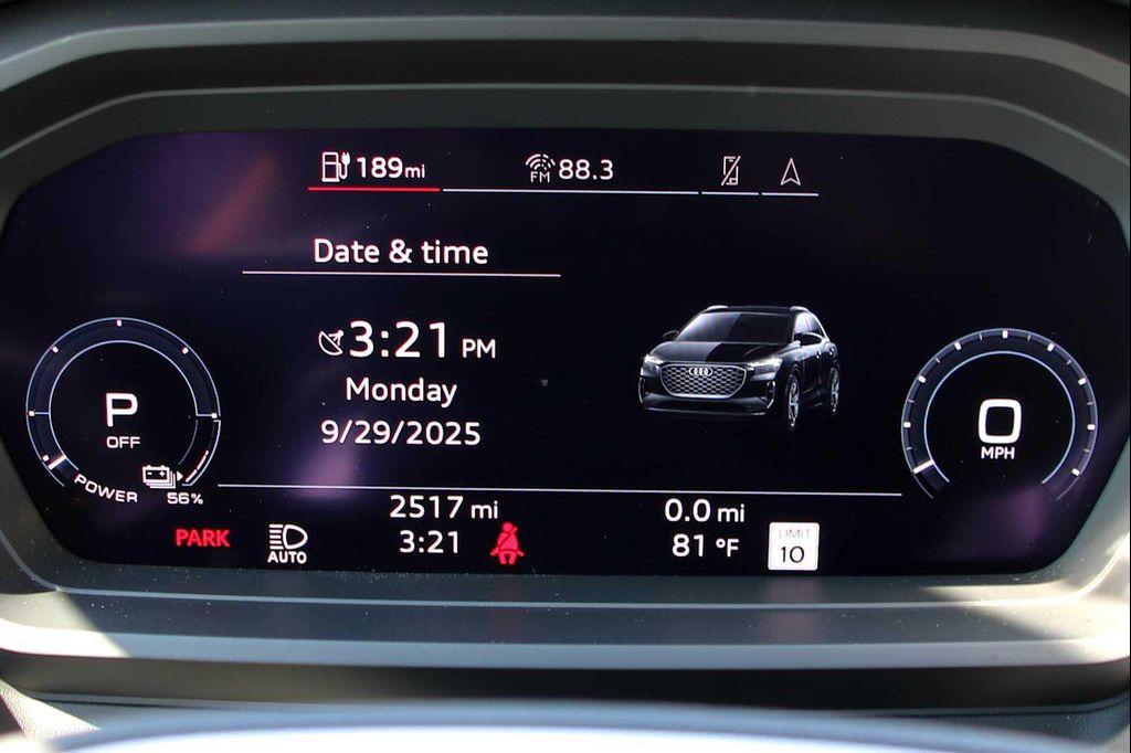 used 2025 Audi Q4 e-tron car, priced at $39,991