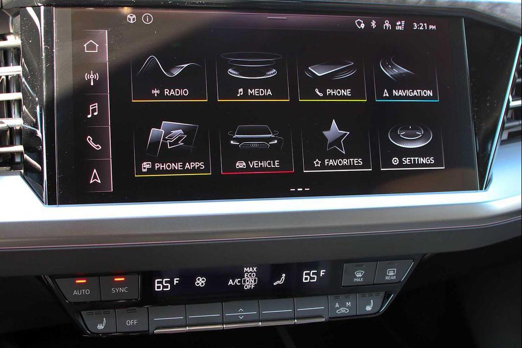 used 2025 Audi Q4 e-tron car, priced at $39,991
