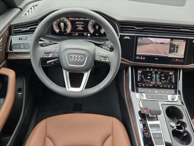 new 2025 Audi Q8 car, priced at $86,615