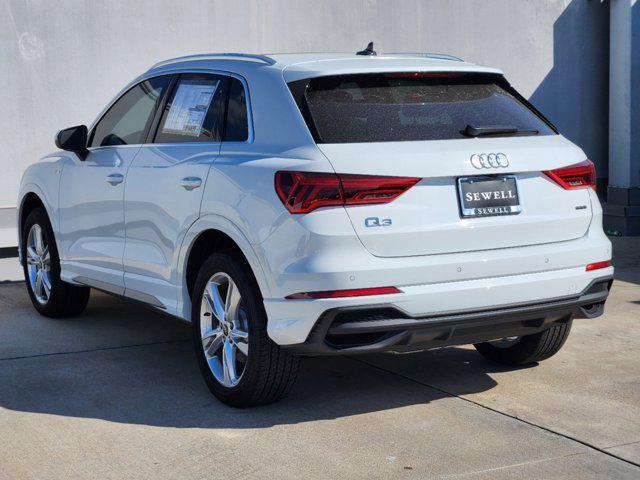 new 2024 Audi Q3 car, priced at $48,140