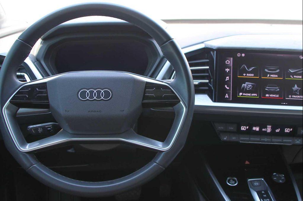 used 2023 Audi Q4 e-tron car, priced at $28,991