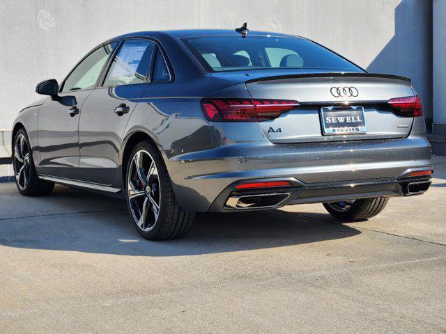 new 2025 Audi A4 car, priced at $53,475