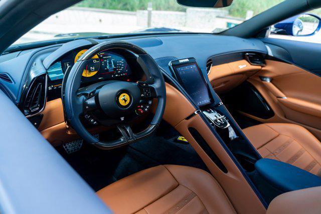 used 2021 Ferrari Roma car, priced at $214,900