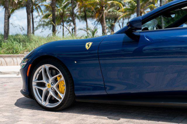 used 2021 Ferrari Roma car, priced at $214,900