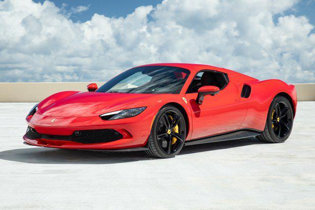 used 2024 Ferrari 296 GTS car, priced at $419,900