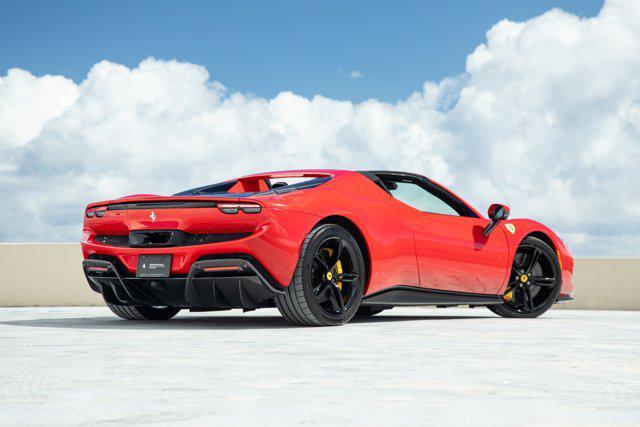 used 2024 Ferrari 296 GTS car, priced at $419,900