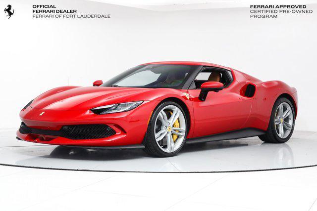 used 2025 Ferrari 296 GTB car, priced at $399,900