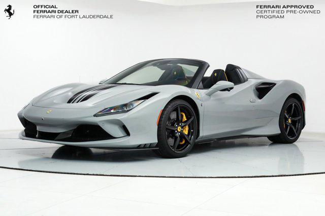 used 2023 Ferrari F8 Spider car, priced at $524,900