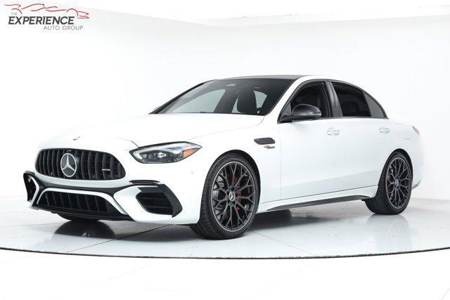used 2024 Mercedes-Benz AMG C 63 car, priced at $82,500