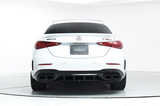 used 2024 Mercedes-Benz AMG C 63 car, priced at $82,500