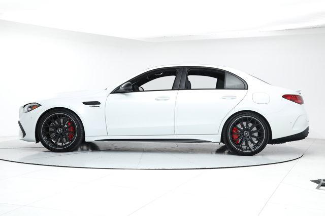 used 2024 Mercedes-Benz AMG C 63 car, priced at $82,500
