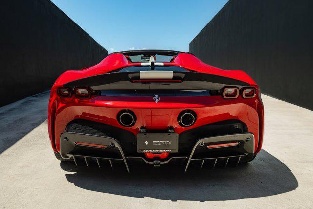 used 2022 Ferrari SF90 Spider car, priced at $679,900