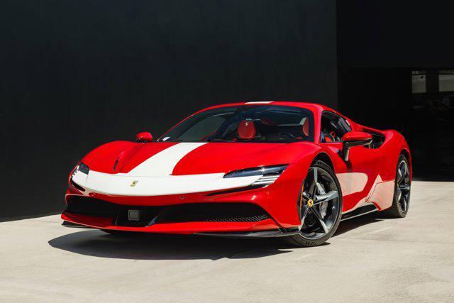 used 2022 Ferrari SF90 Spider car, priced at $679,900