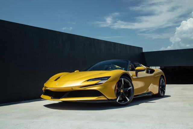 used 2022 Ferrari SF90 Spider car, priced at $584,900