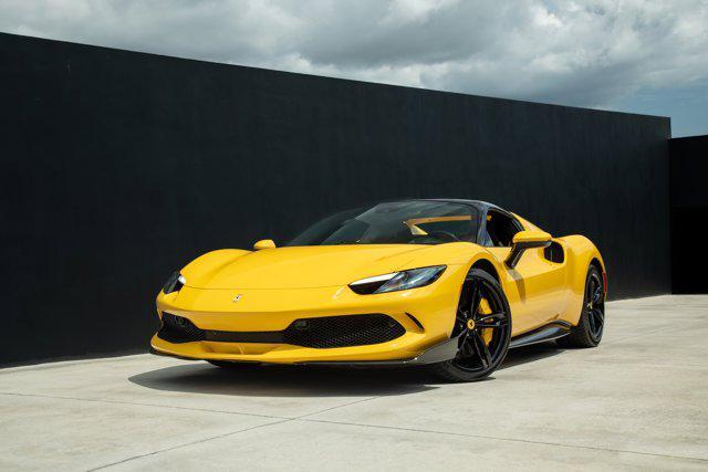 used 2024 Ferrari 296 GTS car, priced at $469,900