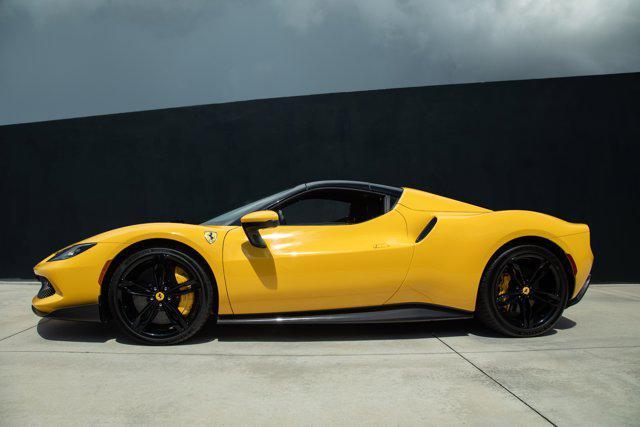 used 2024 Ferrari 296 GTS car, priced at $469,900