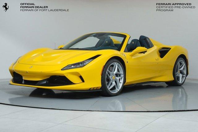 used 2021 Ferrari F8 Spider car, priced at $474,900