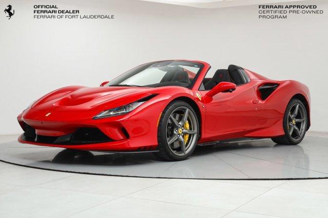 used 2022 Ferrari F8 Spider car, priced at $494,900