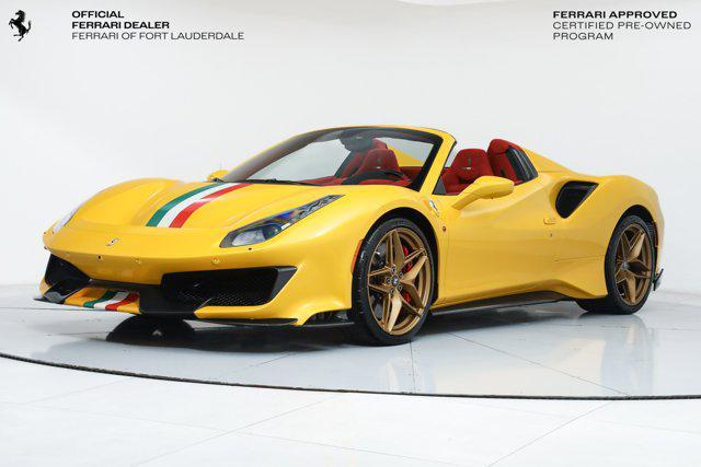 used 2020 Ferrari 488 Pista Spider car, priced at $1,099,000