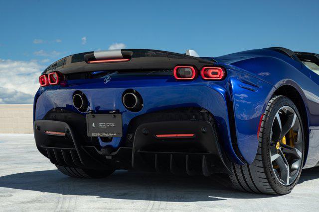 used 2023 Ferrari SF90 Spider car, priced at $625,900