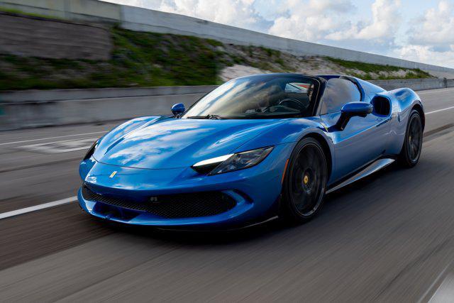 used 2024 Ferrari 296 GTS car, priced at $409,900