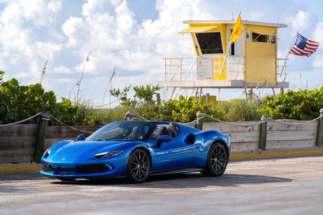 used 2024 Ferrari 296 GTS car, priced at $409,900