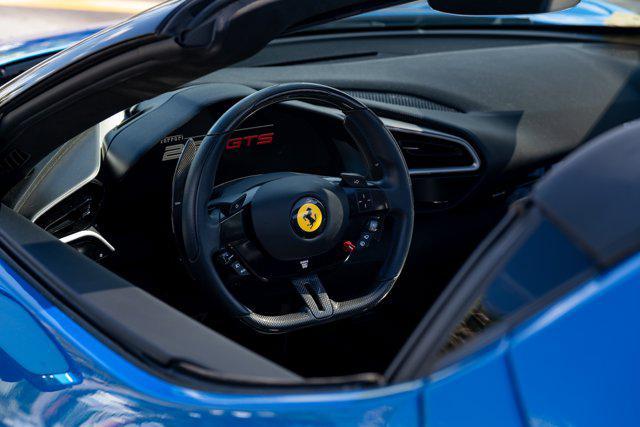 used 2024 Ferrari 296 GTS car, priced at $409,900