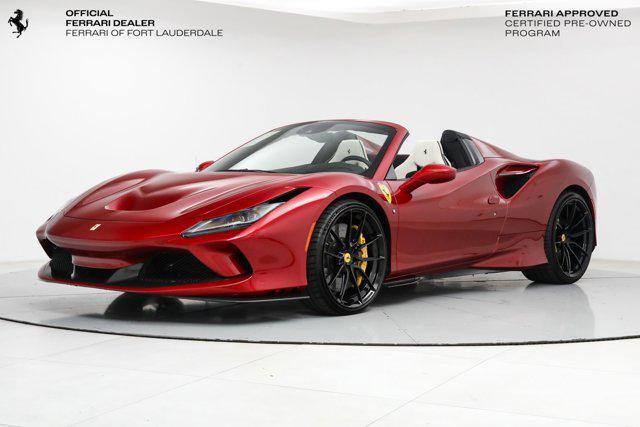 used 2023 Ferrari F8 Spider car, priced at $489,900