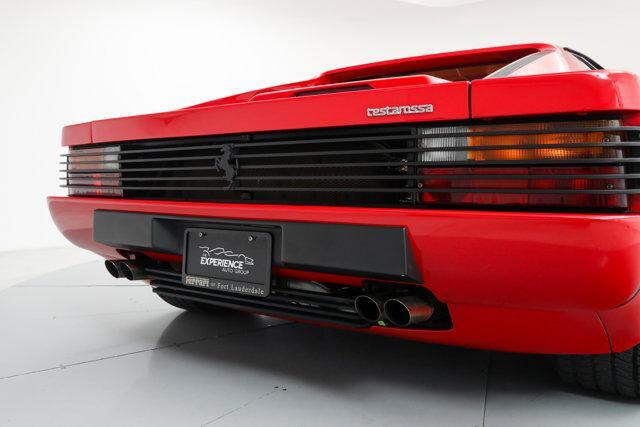 used 1990 Ferrari Testarossa car, priced at $439,900