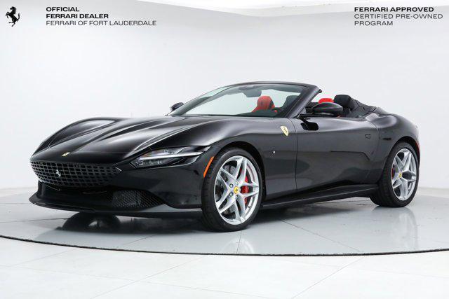 used 2024 Ferrari Roma Spider car, priced at $334,900